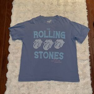 American Eagle Outfitters Rolling Stones Kids T-Shirt - Light Blue